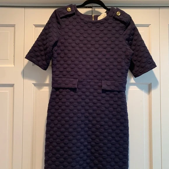 Sail To Sable Work Dress, Navy Gold Buttons, Super Cute!! | Color: Blue | Size: S | K_Luciano's Closet Sail To Sable Work Dress, Navy Gold Buttons, Super Cute!! | Color: Blue | Size: S | K_Luciano's Closet